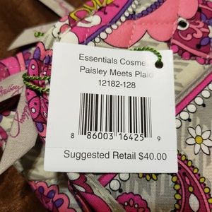 Vera Bradley Bags - PAISLEY MEETS PLAID Essentials Cosmetic Bag Vera Bradley Bags - PAISLEY MEETS PLAID Essentials Cosmetic Bag